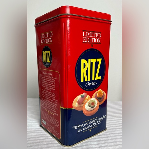 1987 Ritz Cracker Tin - Picture 6 of 13